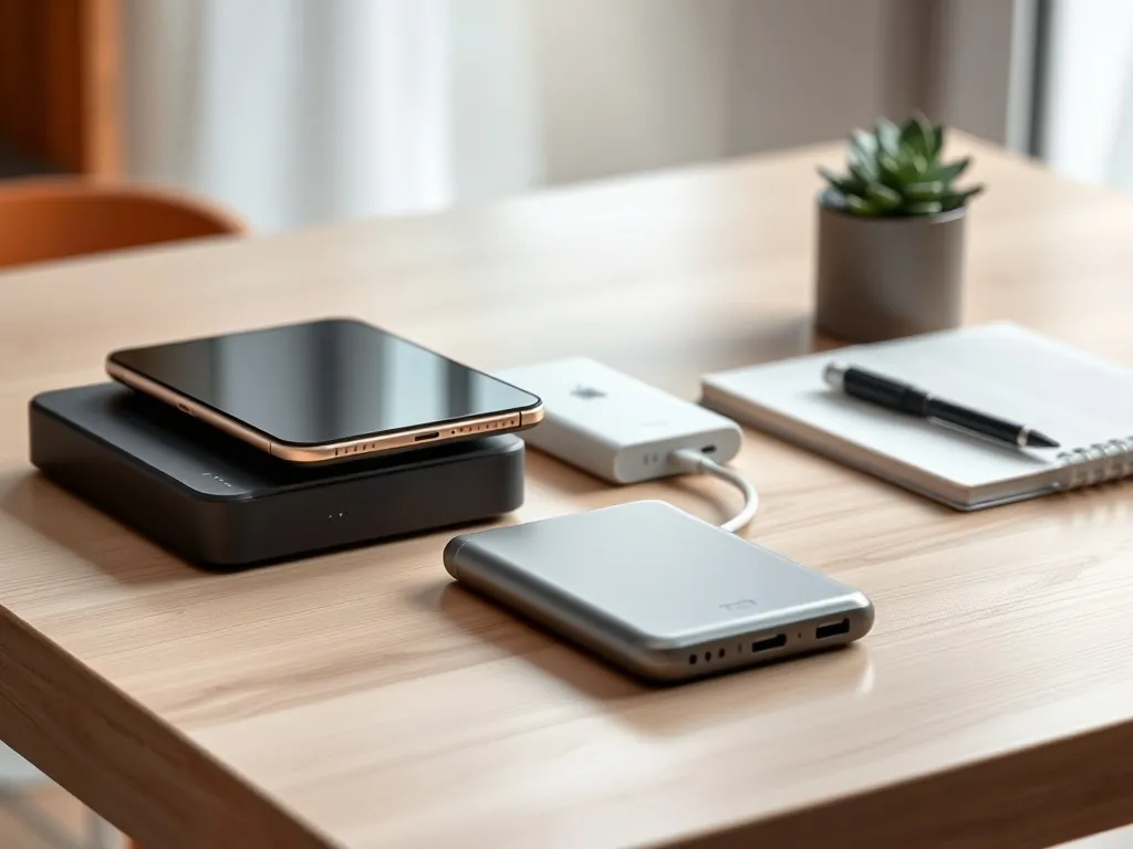 Najlepsze powerbanki z funkcją ładowania bezprzewodowego